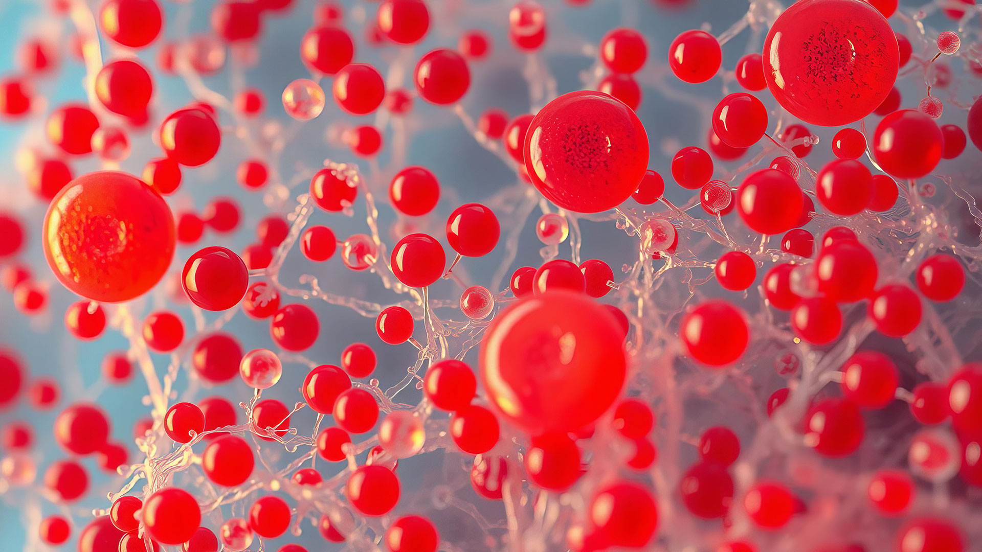 PRF therapy view of platelet-rich fibrin matrix, in vitro, thrombocytes